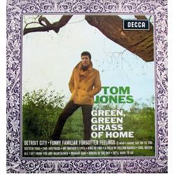 Tom Jones Green, Green Grass Of Home Vinyl LP USED