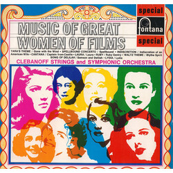 The Clebanoff Strings And Orchestra Music Of Great Women Of Films Vinyl LP USED