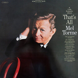 Mel Tormé A Lush, Romantic Album – That's All Vinyl LP USED