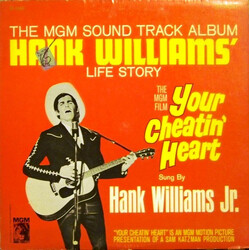 Hank Williams Jr. Your Cheatin' Heart (Original Motion Picture Sound Track) Vinyl LP USED