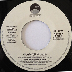 Grandmaster Flash All Wrapped Up USED VINYL 7INCH 45 RPM PROMO
