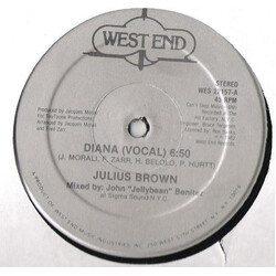 Julius Brown Diana VINYL 12" USED