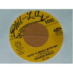 Sharon Ridley When A Woman Falls In Love / Stay A While With Me USED VINYL 7INCH 45 RPM