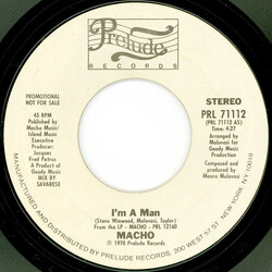 Macho I'm A Man USED VINYL 7INCH 45 RPM PROMO STEREO MONO