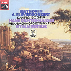 Ludwig van Beethoven / Hans Richter-Haaser / Philharmonia Orchestra / István Kertész 4. Klavierkonzert / Klavierrondo G-dur Vinyl LP USED