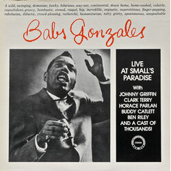 Babs Gonzales Live At Small's Paradise Vinyl LP USED