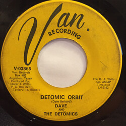 Dave And The Detomics Detomic Orbit / Shatter USED VINYL 7INCH 45 RPM SINGLE