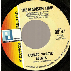 Richard "Groove" Holmes The Madison Time / The Odd Couple USED VINYL 7INCH 45 RPM SINGLE PROMO