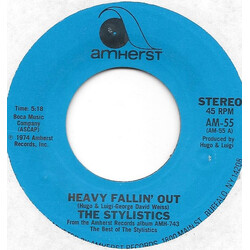 The Stylistics Heavy Fallin' Out / Can't Help Falling In Love USED VINYL 7INCH 45 RPM REISSUE