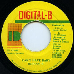 Johnny P Can't Have Baby USED VINYL 7INCH 45 RPM