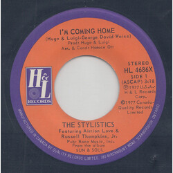 The Stylistics I'm Coming Home USED VINYL 7INCH 45 RPM SINGLE