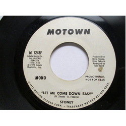 Stoney (7) Let Me Come Down Easy Vinyl 7" USED