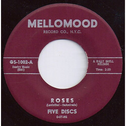 The Five Discs Roses / My Chinese Girl Vinyl 7" USED