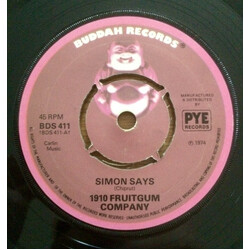 1910 Fruitgum Company Simon Says USED VINYL 7INCH 45 RPM SINGLE REISSUE