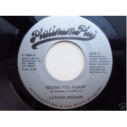 Luther Ingram Seeing You Again USED VINYL 7INCH 45 RPM SINGLE