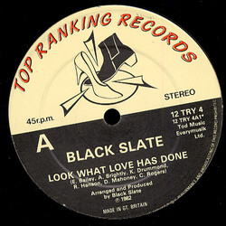 Black Slate Look What Love Has Done / Dub Pon Creation USED VINYL 12INCH 45 RPM