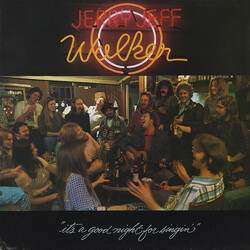 Jerry Jeff Walker It's A Good Night For Singin' Vinyl LP USED