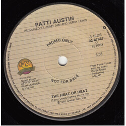 Patti Austin The Heat Of Heat USED VINYL 7INCH 45 RPM SINGLE PROMO