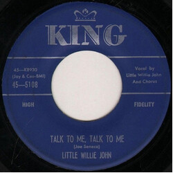 Little Willie John Talk To Me, Talk To Me / Spasms USED VINYL 7INCH 45 RPM SINGLE