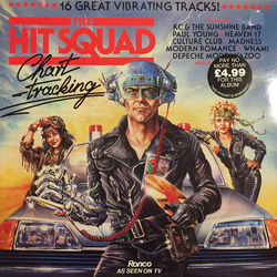 Various The Hit Squad Chart-tracking Vinyl LP USED