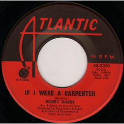 Bobby Darin If I Were A Carpenter / Rainin' USED VINYL 7INCH 45 RPM SINGLE