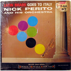 The Nick Perito Orchestra Latin Brass Goes To Italy Vinyl LP USED