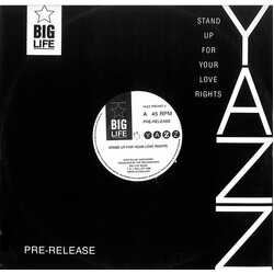 Yazz Stand Up For Your Love Rights USED VINYL 12INCH PROMO 45 RPM