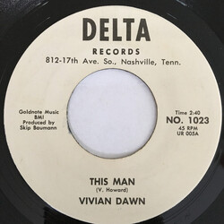 Vivian Dawn This Man USED VINYL 7INCH SINGLE