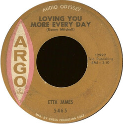 Etta James Loving You More Every Day / Look Who's Blue USED VINYL 7INCH 45 RPM