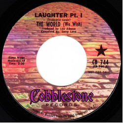 The World (We Wish) Laughter USED VINYL 7INCH 45 RPM SINGLE PROMO STYRENE
