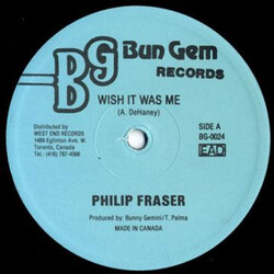 Phillip Fraser / Horace Martin Wish It Was Me / Can't Get Used To Losing You Vinyl 12" USED