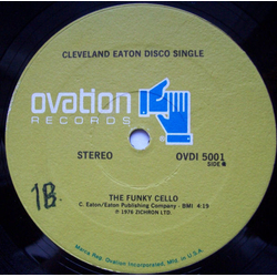 Cleveland Eaton The Funky Cello / Bama Boogie Woogie Vinyl 12" USED