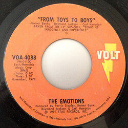 The Emotions From Toys To Boys USED VINYL 7INCH 45 RPM SINGLE