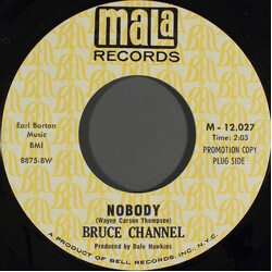 Bruce Channel Nobody USED VINYL 7INCH 45 RPM PROMO STYRENE