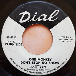 Joe Tex One Monkey Don't Stop No Show USED VINYL 7INCH 45 RPM SINGLE PROMO