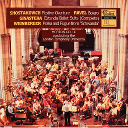 Dmitri Shostakovich / Maurice Ravel / Alberto Ginastera / Jaromir Weinberger / Morton Gould / London Symphony Orchestra Festive Overture / Bolero / Es