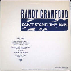 Randy Crawford Can't Stand The Pain USED VINYL 12INCH PROMO