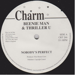 Beenie Man / Thriller U / Glamour Murphy Nobody's Perfect / Lexus Coupe, Bimma & Benz Vinyl 12" USED