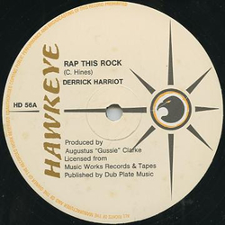 Derrick Harriott Rap This Rock Vinyl 12" USED