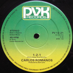 Carlos Romanos 1-2-1 Vinyl 12" USED