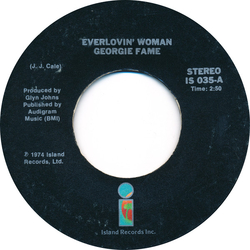 Georgie Fame Everlovin' Woman Vinyl 7" USED