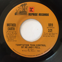 Mother Earth (4) Temptation Took Control Of Me And I Fell Vinyl 7" USED