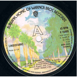 Lindisfarne Tonight USED VINYL 7INCH 45 RPM