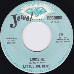 Little Joe Blue Loose Me / A Fool Is What You Wanted USED VINYL 7INCH 45 RPM SINGLE