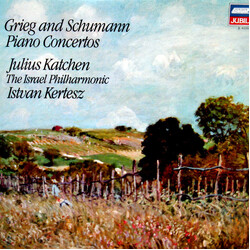 Edvard Grieg / Robert Schumann / Julius Katchen / Israel Philharmonic Orchestra / István Kertész Piano Concertos Vinyl LP USED