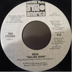 Mesa (9) Sailing Ships USED VINYL 7INCH 45 RPM PROMO