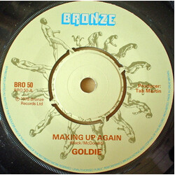 Goldie (7) Making Up Again USED VINYL 7INCH 45 RPM SINGLE