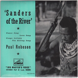 Paul Robeson Sanders Of The River USED VINYL 7INCH 45 RPM EP REISSUE