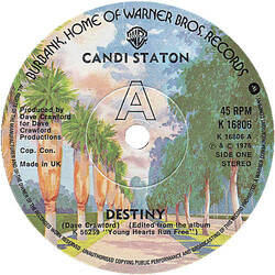 Candi Staton Destiny Vinyl 7" USED