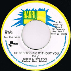 Sheila Hylton The Bed Too Big Without You VINYL 7" USED